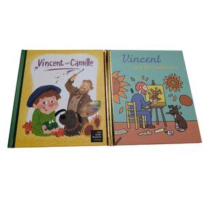 Vincent van Gogh Amsterdam Museum children's books Sunflower & Camille HC